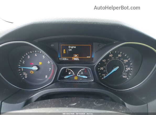 1FADP3F20JL218260 2018 FORD FOCUS Gray Rear seats view