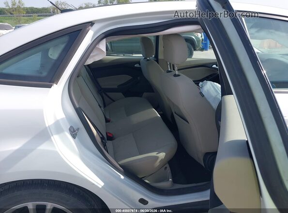 1FADP3F20JL234233 2018 FORD FOCUS White VIN კოდის სტიკერის ხედი