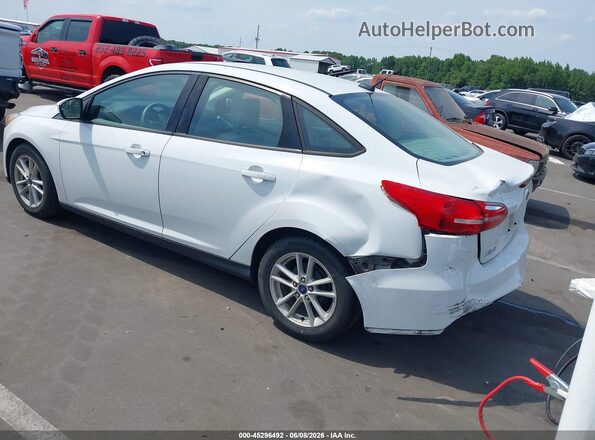 1FADP3F20JL262565 2018 FORD FOCUS White Tył lewy