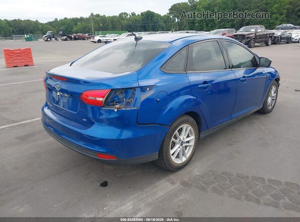 1FADP3F20JL263957 2018 FORD FOCUS Blue Tył prawy