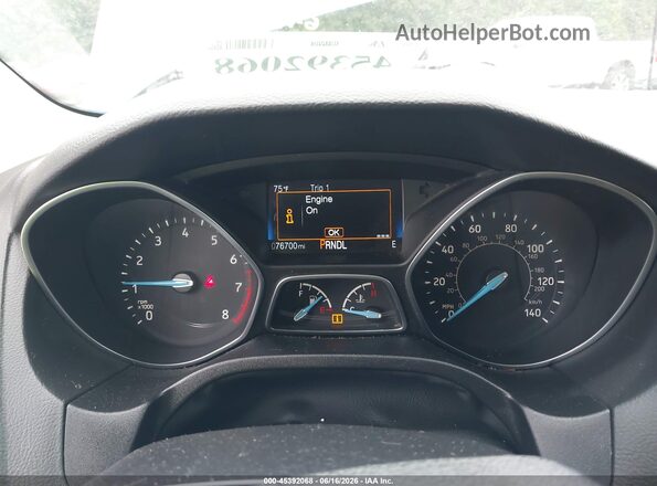 1FADP3F20JL263957 2018 FORD FOCUS Blue Widok tylnych siedzeń