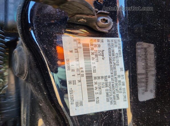 1FADP3F21GL207969 2016 FORD FOCUS Black Շարժիչի բաժամունքի տեսք