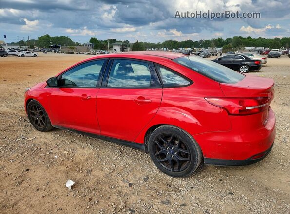 1FADP3F21GL231298 2016 FORD FOCUS Красный Задняя левая четверть