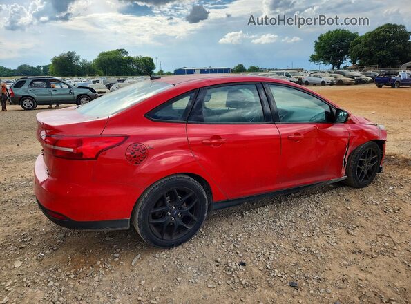 1FADP3F21GL231298 2016 FORD FOCUS Красный Задняя правая четверть