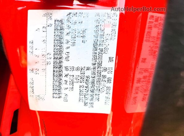 1FADP3F21GL231298 2016 FORD FOCUS Красный Вид подкапотного пространства