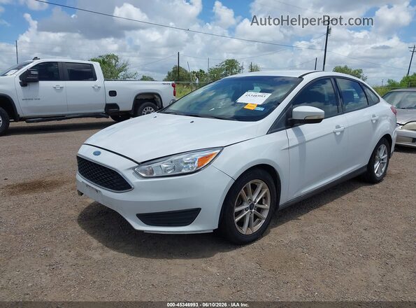 1FADP3F21GL233844 2016 FORD FOCUS White Առջևի ձախ երեք քառորդ տեսարան