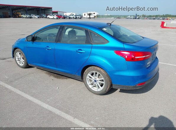 1FADP3F21GL238221 2016 FORD FOCUS Blue უკანა მარცხენა