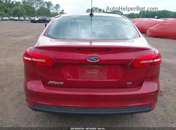1FADP3F21GL304007 2016 FORD FOCUS Красный 
