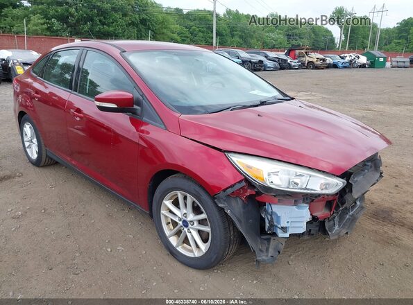 1FADP3F21GL304007 2016 FORD FOCUS Red 