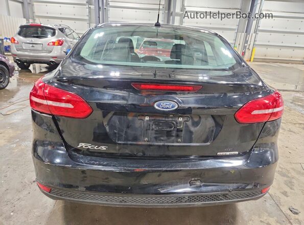 1FADP3F21GL310342 2016 FORD FOCUS Black Rear view