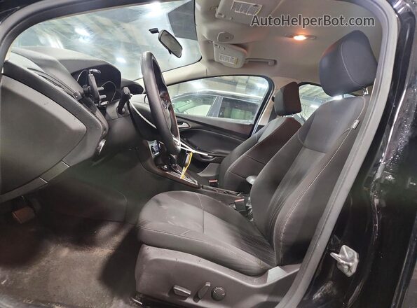 1FADP3F21GL310342 2016 FORD FOCUS Black Front interior view