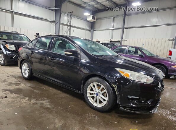 1FADP3F21GL310342 2016 FORD FOCUS Black Front right