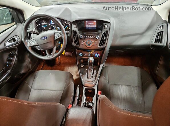 1FADP3F21GL310342 2016 FORD FOCUS Black Dashboard view