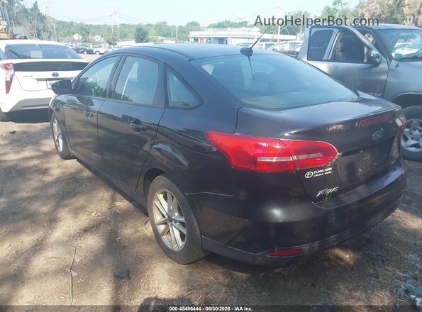 1FADP3F21GL312995 2016 FORD FOCUS Black Rear left