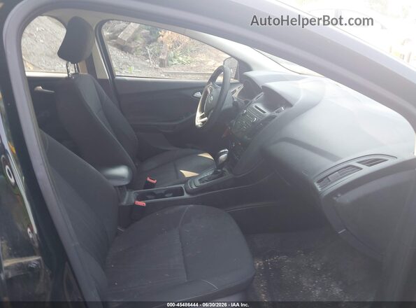 1FADP3F21GL312995 2016 FORD FOCUS Black Front interior view
