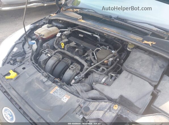 1FADP3F21GL312995 2016 FORD FOCUS Black Rear view