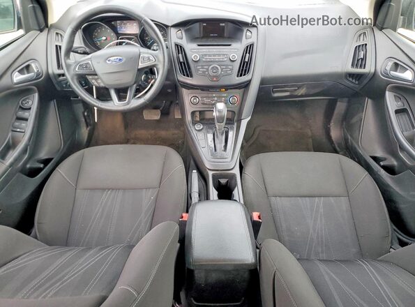 1FADP3F21GL323544 2016 FORD FOCUS Black Вид панелі приладів