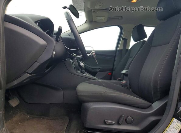 1FADP3F21GL323544 2016 FORD FOCUS Black Вид салону спереду
