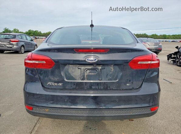 1FADP3F21GL323544 2016 FORD FOCUS Black Вид ззаду