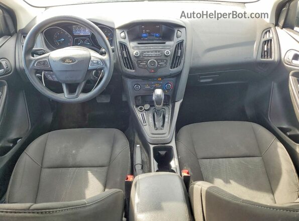 1FADP3F21GL343468 2016 FORD FOCUS Black Dashboard view