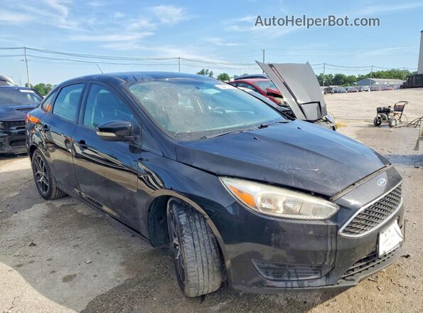 1FADP3F21GL343468 2016 FORD FOCUS Black Front right