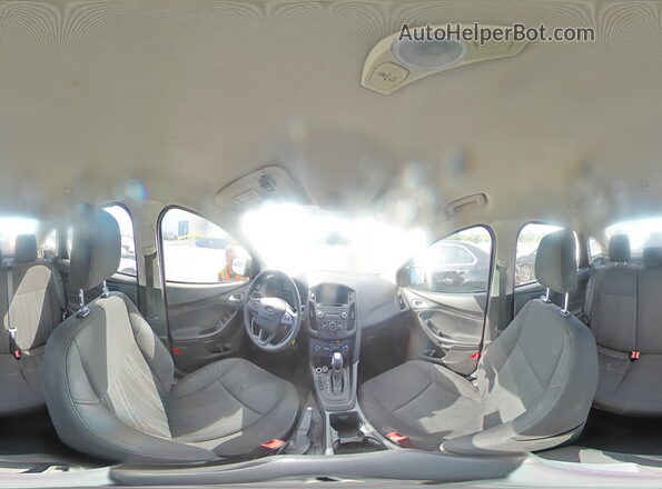 1FADP3F21GL343468 2016 FORD FOCUS Black VIN sticker view