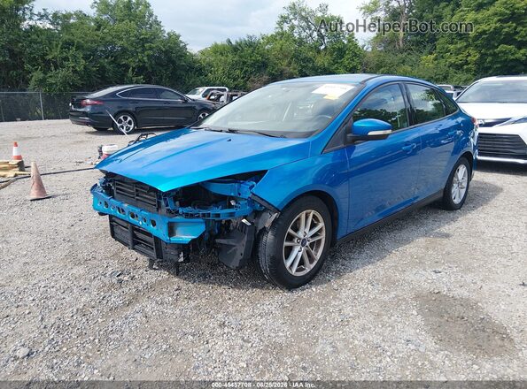 1FADP3F21GL381153 2016 FORD FOCUS Blue Front left