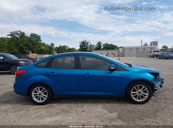1FADP3F21GL381153 2016 FORD FOCUS Blue 360 interior view