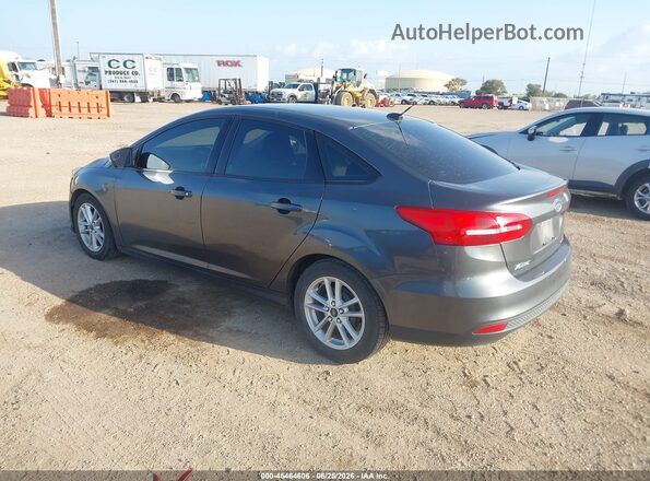 1FADP3F21GL382898 2016 FORD FOCUS Gray Rear left