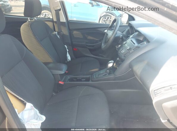 1FADP3F21GL382898 2016 FORD FOCUS Gray Front interior view
