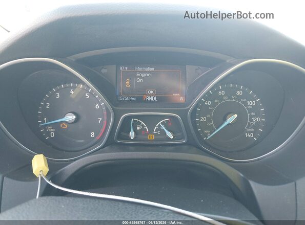 1FADP3F21GL397353 2016 FORD FOCUS Silver Հետևի նստատեղերի տեսք
