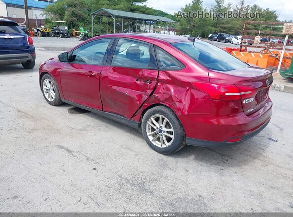1FADP3F21GL397885 2016 FORD FOCUS Red 