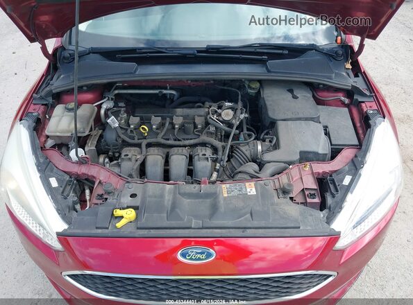 1FADP3F21GL397885 2016 FORD FOCUS Red 