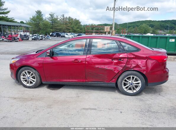 1FADP3F21GL397885 2016 FORD FOCUS Red 