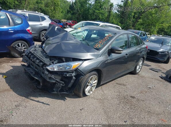 1FADP3F21HL311282 2017 FORD FOCUS Gray Передня ліва чверть