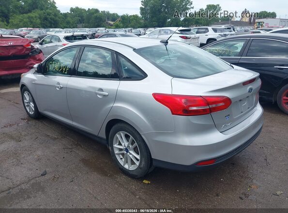 1FADP3F21HL328891 2017 FORD FOCUS Серебряный Задняя левая четверть