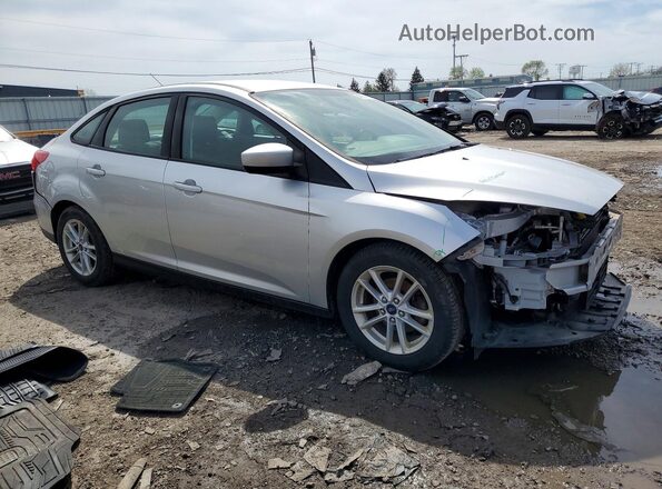 1FADP3F21JL209793 2018 FORD FOCUS Silver Передня права чверть