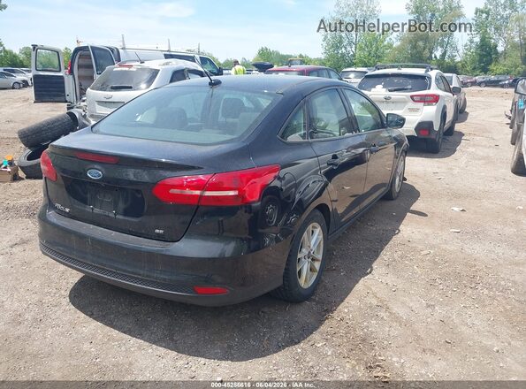 1FADP3F21JL209941 2018 FORD FOCUS Black Rear right