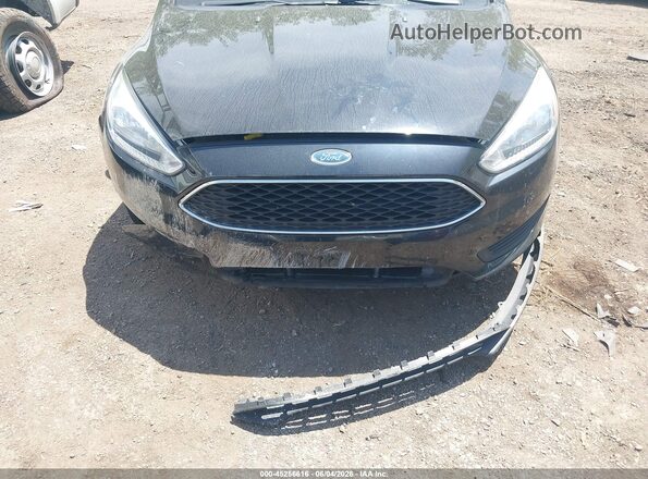 1FADP3F21JL209941 2018 FORD FOCUS Black Front view