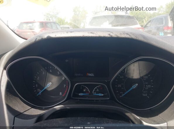 1FADP3F21JL209941 2018 FORD FOCUS Black Rear seats view