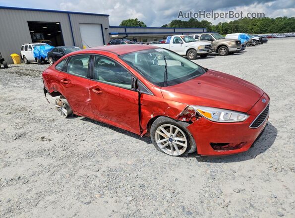 1FADP3F21JL252773 2018 FORD FOCUS Red Առջևի աջ