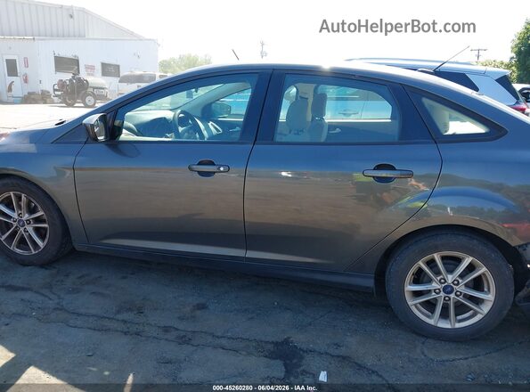 1FADP3F21JL326841 2018 FORD FOCUS Gray 360 interior view