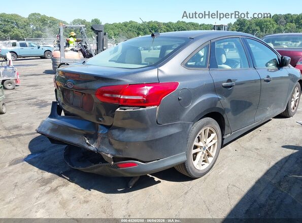 1FADP3F21JL326841 2018 FORD FOCUS Gray Rear right