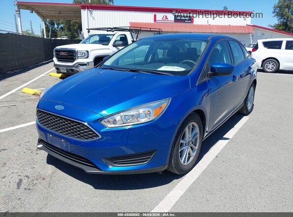 1FADP3F21JL328606 2018 FORD FOCUS Blue 