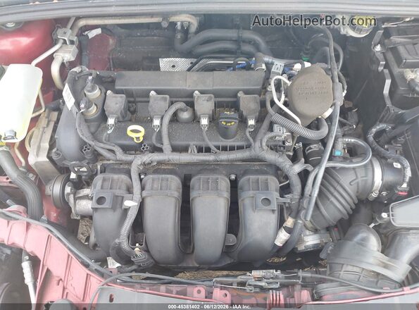 1FADP3F22GL238597 2016 FORD FOCUS Red 
