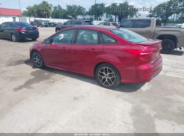 1FADP3F22GL238597 2016 FORD FOCUS Red 