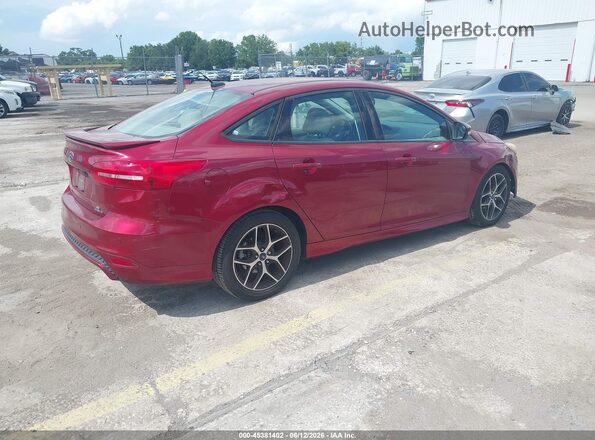 1FADP3F22GL238597 2016 FORD FOCUS Red 
