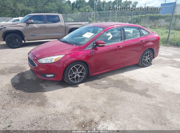 1FADP3F22GL238597 2016 FORD FOCUS Red 