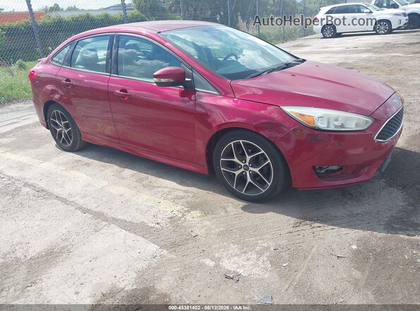 1FADP3F22GL238597 2016 FORD FOCUS Red 