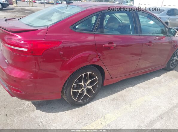 1FADP3F22GL238597 2016 FORD FOCUS Red 